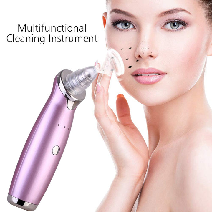 Electric Blackhead Remover, Pore Vacuum Suction, Diamond Dermabrasion Face Cleaner