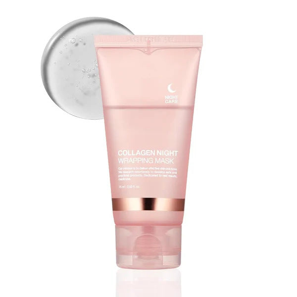 Face Night Mask, Natural Ingredients Firming Elasticity & Hydration Anti-wrinkle For Skin Care